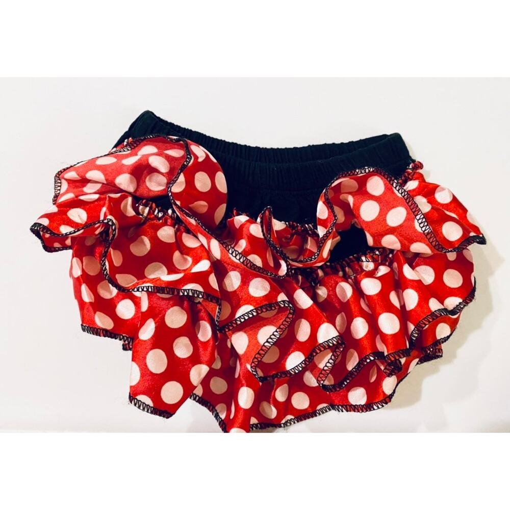Red Polkadot Diaper Cover Baby
